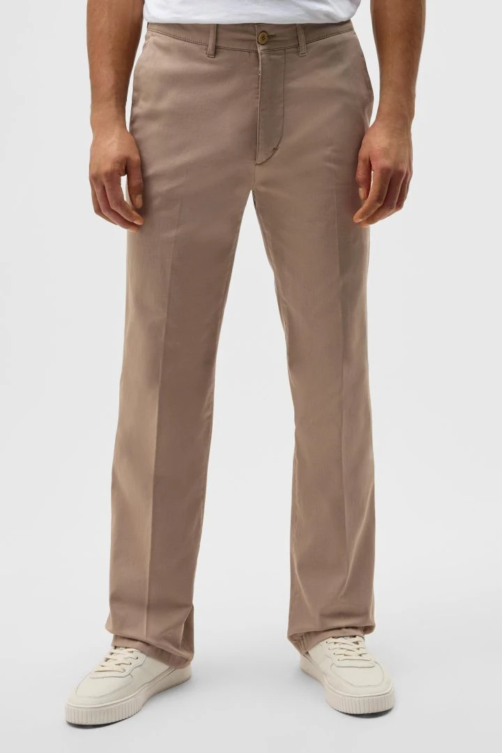DRYKORN Chino Mit Geradem Bein In Baumwoll-Stretch Braun