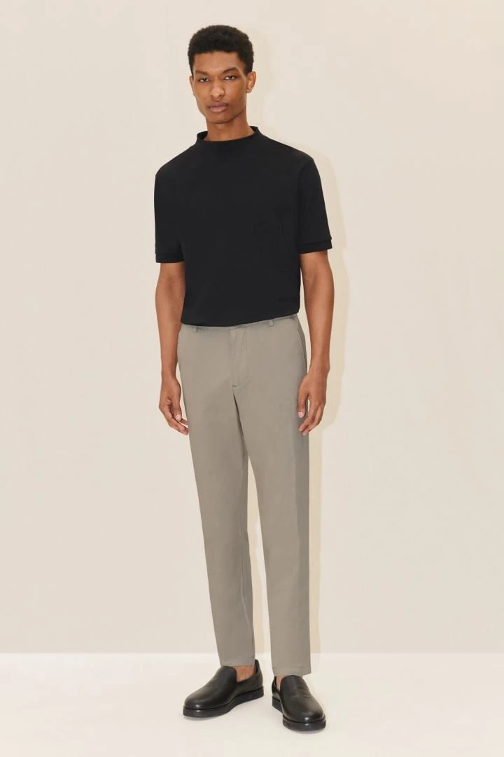 Konfektionierte Hose Aus Baumwoll-Stretch Braun 4 Konfektionierte Hose Aus Baumwoll-Stretch Braun - Image 2