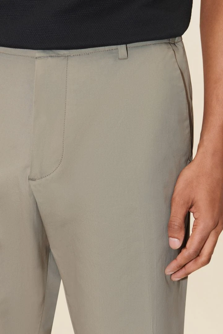 Konfektionierte Hose Aus Baumwoll-Stretch Braun 6 Konfektionierte Hose Aus Baumwoll-Stretch Braun - Image 4