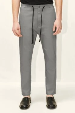 DRYKORN Jogpants Mit Tunnelzug Aus Techno-Stretch Grau