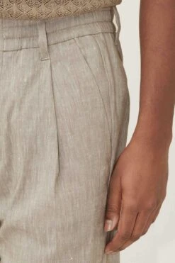 Casual Hose Mit Bundfalte Aus Leinen-Mix Braun -Drykorn Geschäft 10 40 126014 40393 CHASY 1705 04 afdaaab893aa64e1261bd8fd2ac209a88ca39d1c 720x1080