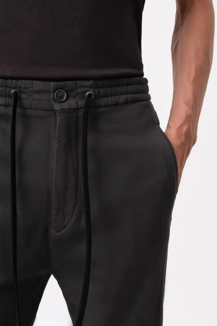 DRYKORN Jogpants Mit Tunnelzug In Baumwoll-Jersey Schwarz 7 DRYKORN Jogpants Mit Tunnelzug In Baumwoll-Jersey Schwarz - Image 5