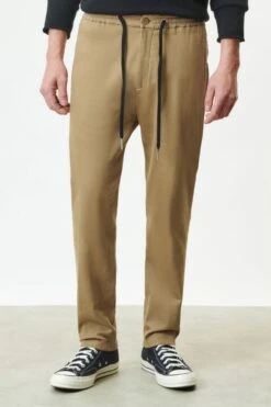 DRYKORN Jogpants Mit Tunnelzug In Baumwoll-Jersey Braun