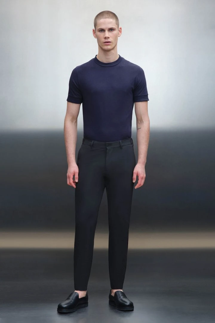 Konfektionierte Bi-Stretch Hose Blau 4 Konfektionierte Bi-Stretch Hose Blau - Image 2