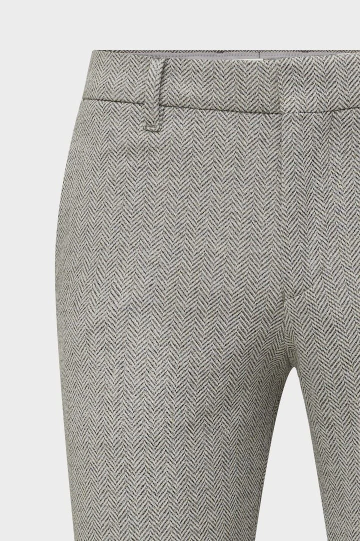 DRYKORN Slim Fit Hose Aus Baumwoll-Viskose-Mix Mit Struktur Grau 9 DRYKORN Slim Fit Hose Aus Baumwoll-Viskose-Mix Mit Struktur Grau - Image 7