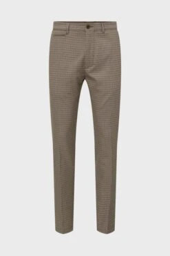 Slim Fit Chino Mit Retro-Minicheck Muster Braun -Drykorn Geschäft 10 40 138272 40650 KREW 2 1705 07 33eb92663d6a20b9901a1b8388ce61fac8337890 720x1080