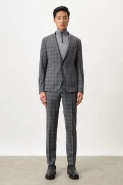 Klassische Slim Fit Hose Aus Woll-Check Grau -Drykorn Geschäft 10 40 146320 40512 PIET SK 6203 05 7c6a5f75f5d3a3f1daca44c090e3855f6210554b 720x1080