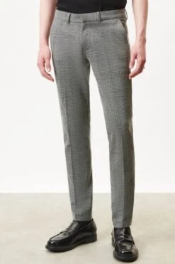 DRYKORN Slim Fit Chino In Italienischem Jersey Grau