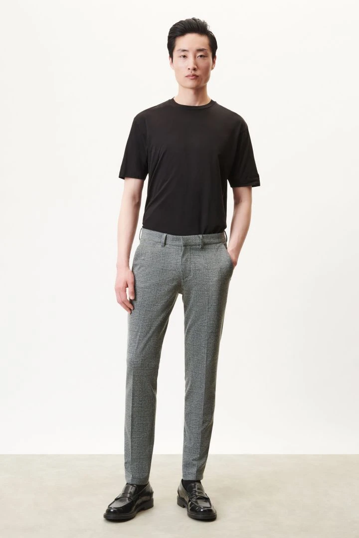 DRYKORN Slim Fit Chino In Italienischem Jersey Grau 4 DRYKORN Slim Fit Chino In Italienischem Jersey Grau - Image 2