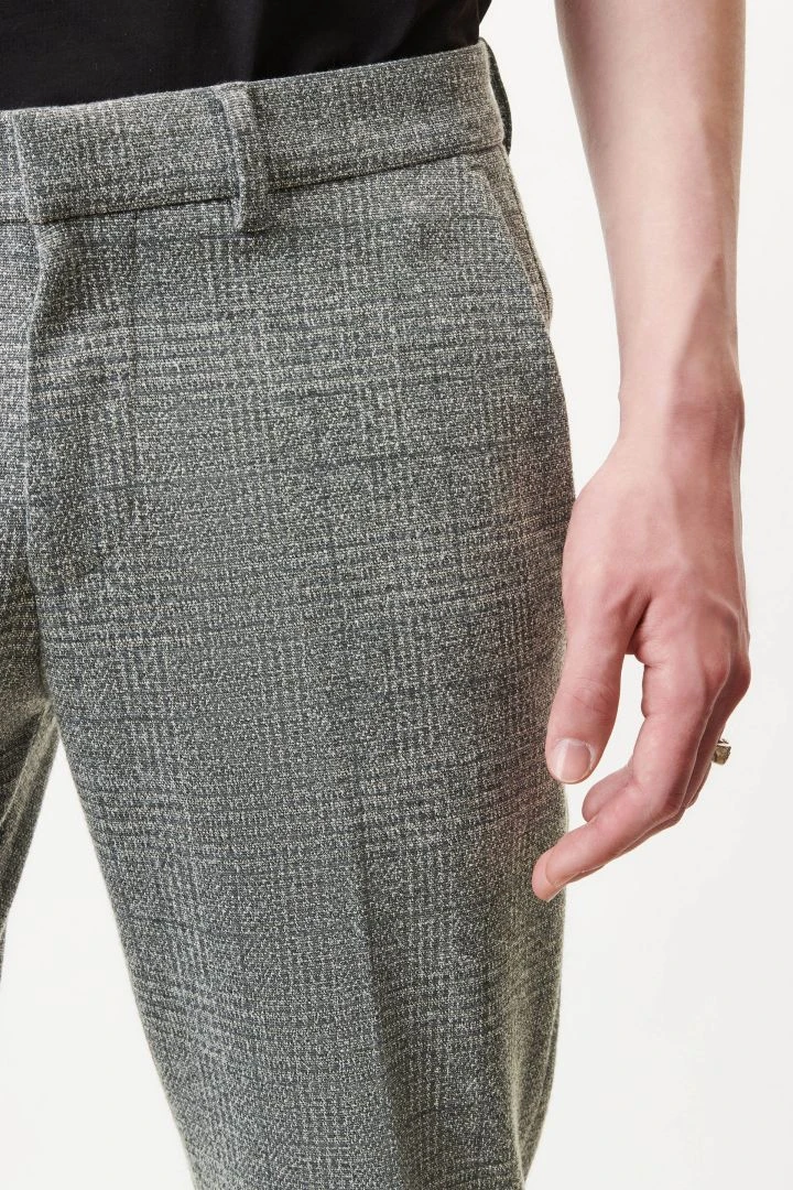 DRYKORN Slim Fit Chino In Italienischem Jersey Grau 7 DRYKORN Slim Fit Chino In Italienischem Jersey Grau - Image 5