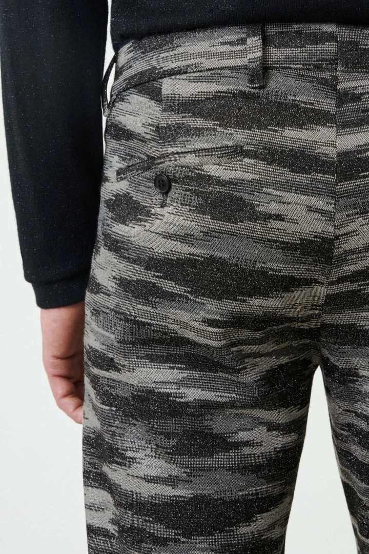 Slim Fit Chino In Viskose-Mix Grau 7 Slim Fit Chino In Viskose-Mix Grau - Image 5