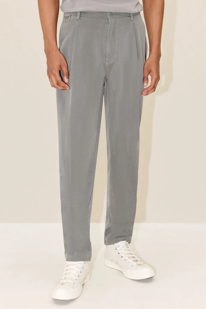 DRYKORN Chino In Regular Fit Aus Lyocell-Baumwoll-Mix Grau 3 DRYKORN Chino In Regular Fit Aus Lyocell-Baumwoll-Mix Grau