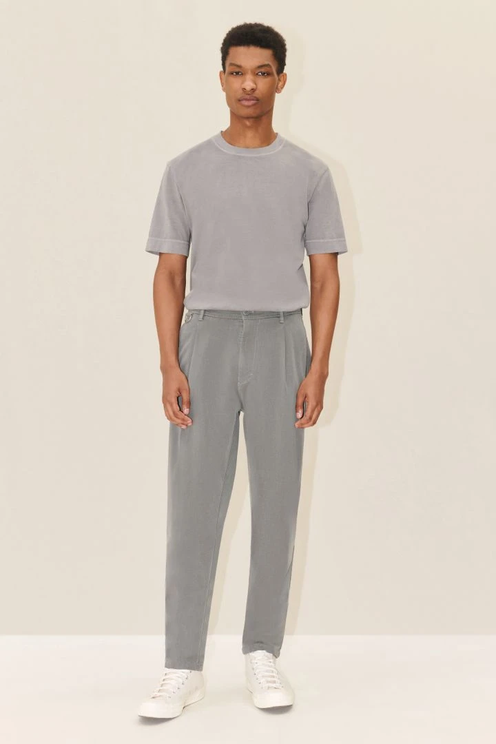 DRYKORN Chino In Regular Fit Aus Lyocell-Baumwoll-Mix Grau 4 DRYKORN Chino In Regular Fit Aus Lyocell-Baumwoll-Mix Grau - Image 2