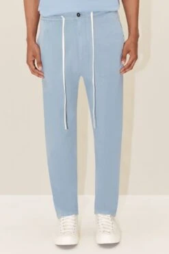 DRYKORN Jogpants Mit Tunnelzug Aus Lyocell-Baumwoll-Mix Blau