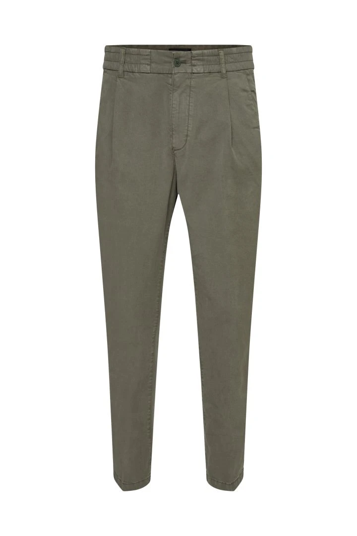 DRYKORN Casual Hose Mit Bundfalte Aus Lyocell-Baumwoll-Twill Grün 7 DRYKORN Casual Hose Mit Bundfalte Aus Lyocell-Baumwoll-Twill Grün - Image 5