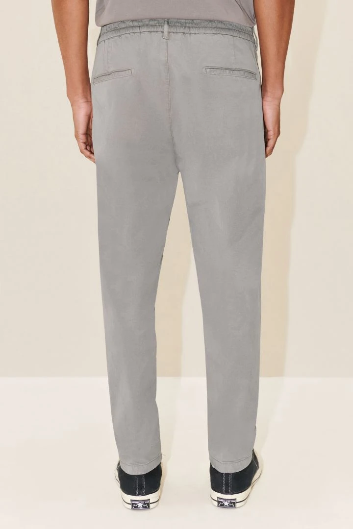 DRYKORN Casual Hose Mit Bundfalte Aus Lyocell-Baumwoll-Twill Grau 5 DRYKORN Casual Hose Mit Bundfalte Aus Lyocell-Baumwoll-Twill Grau - Image 3