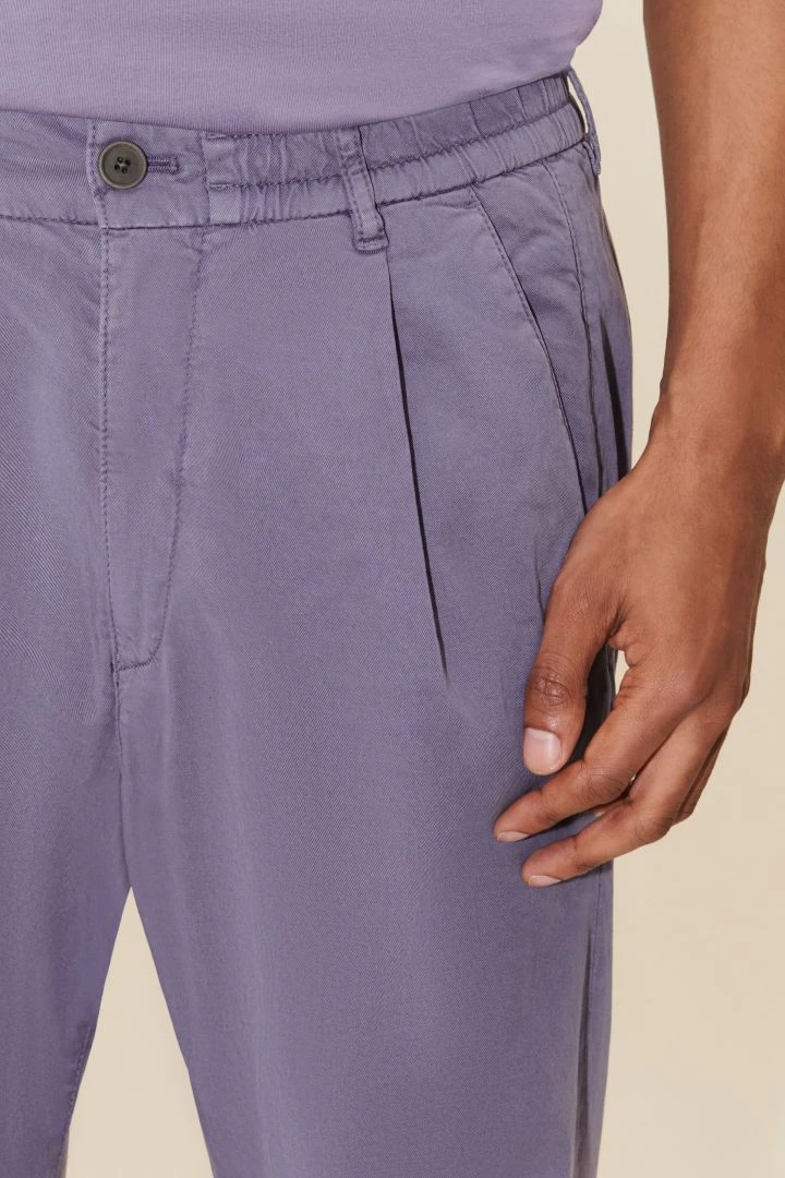 DRYKORN Casual Hose Mit Bundfalte Aus Lyocell-Baumwoll-Twill Lila 6 DRYKORN Casual Hose Mit Bundfalte Aus Lyocell-Baumwoll-Twill Lila - Image 4