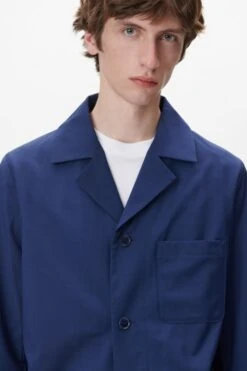 Sakko In Hemdoptik Blau