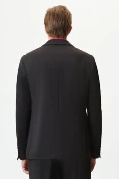 DRYKORN Doppelreihiges Regular Fit Sakko In Softem Flanell Schwarz -Drykorn Geschäft 10 42 120070 42384 EKBY 1000 03 c08ba8ffe4e098b81083d13cd45005a341554854 720x1080