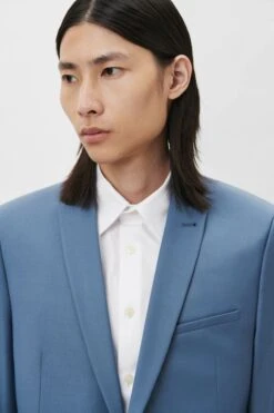 DRYKORN Skinny Fit Sakko In Bi-Stretch Blau -Drykorn Geschäft 10 42 120126 42333 IRVING SK 3603 04 d7f782f203b4793967b6fa88cb0ef9245532b658 720x1080