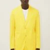 DRYKORN Klassisches Sakko Aus Baumwolle Gelb