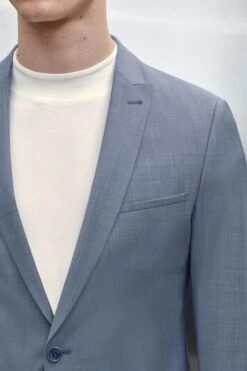 Skinny Fit Sakko Mit Receceltem Polyester Blau 12 Skinny Fit Sakko Mit Receceltem Polyester Blau -Drykorn Geschäft 10 42 138206 42333 IRVING SK 3603 04 5f2ebfe5f1a895af6f9c17aaeaff427f268405ee 720x1080