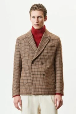 DRYKORN Zweireihiges Sakko In Italienischem Gepeachten Woll-Mix Braun -Drykorn Geschäft 10 42 138290 42390 MONTELINO 1400 01 78898ee0c7baed4741b96d679ff99a606ec570ce 720x1080