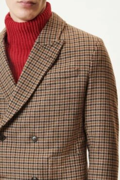 DRYKORN Zweireihiges Sakko In Italienischem Gepeachten Woll-Mix Braun -Drykorn Geschäft 10 42 138290 42390 MONTELINO 1400 04 18f0f0bd415398f3be34476826dacf35105aaa46 720x1080