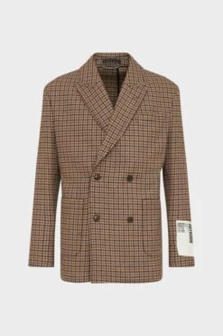 DRYKORN Zweireihiges Sakko In Italienischem Gepeachten Woll-Mix Braun -Drykorn Geschäft 10 42 138290 42390 MONTELINO 1400 07 edf07d77579f5d49d5f4e679585bc3ec534a6626 720x1080