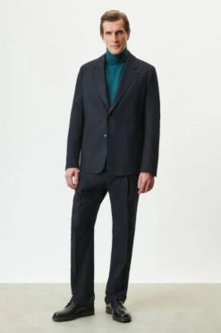 DRYKORN Regular Fit Sakko In Viskose-Mix Blau