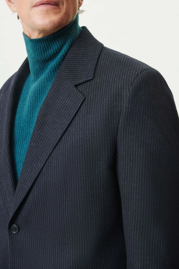 DRYKORN Regular Fit Sakko In Viskose-Mix Blau 7 DRYKORN Regular Fit Sakko In Viskose-Mix Blau - Image 5