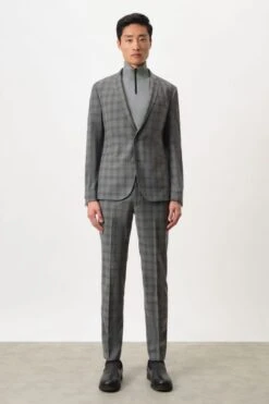 Skinny Fit Sakko Aus Woll-Check Grau -Drykorn Geschäft 10 42 146320 42333 IRVING SK 6203 02 03c24a8b5b08cdebf584afeef8c5b997aa7adf37 720x1080