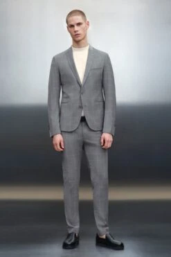 Skinny Fit Sakko Mit Gittermuster Grau -Drykorn Geschäft 10 42 146412 42333 IRVING SK 6402 02 60edf8f13e0e252252855c53a95e577345c93ff6 720x1080