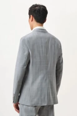 Sportives Slim Fit Sakko Mit Window Check Grau -Drykorn Geschäft 10 42 146412 42400 LONEST 6402 03 ce7ad675893b1a6b898367d94ec0fe976bcfb04d 720x1080
