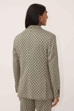 DRYKORN Klassisches Sakko Mit Geometrischem Muster Braun -Drykorn Geschäft 10 42 150123 42381 CARLES 1705 03 f063264cad904ee39e0a38392607ff5d089430fa 720x1080