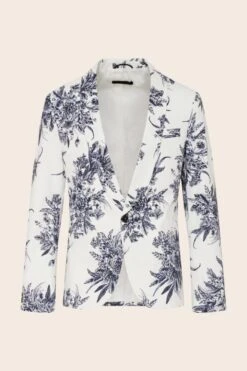 DRYKORN Sakko Mit Schalkragen Und All-Over-Print Weiß -Drykorn Geschäft 10 42 150167 42311 BELLAC 6000 07 ba7293e88e25eda92a474037ec875645b6da9d96 720x1080