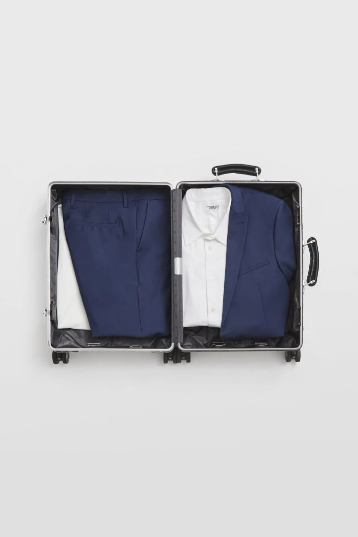 Skinny Fit Sakko Aus Bi-Stretch Wolle Blau 6 Skinny Fit Sakko Aus Bi-Stretch Wolle Blau - Image 5