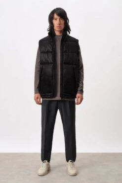 DRYKORN Puffer Weste Schwarz