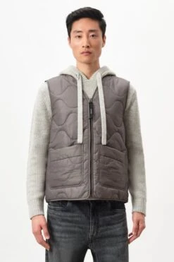 DRYKORN Steppweste Aus Lightdaune Grau