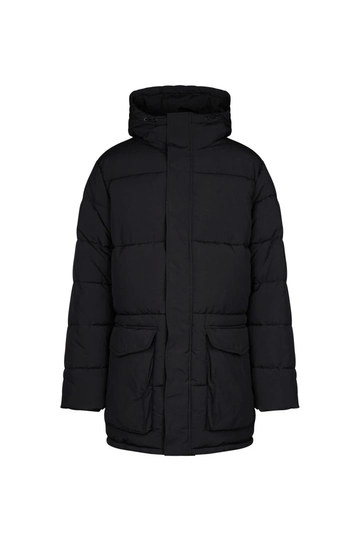 Parka Mit Kapuze Schwarz 7 Parka Mit Kapuze Schwarz - Image 5