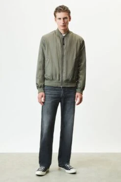 DRYKORN Blouson Bomberjacke In Twill Optik Grün