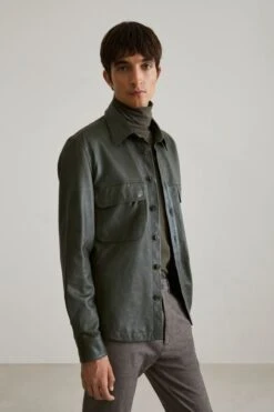 Leichte Lederjacke Aus Lammnappa Oliv -Drykorn Geschäft 10 44 180042 44729 SELED L 2100 05 bfe2888489d352219c1a0ddc1daea2fcb83f2d6a 720x1080