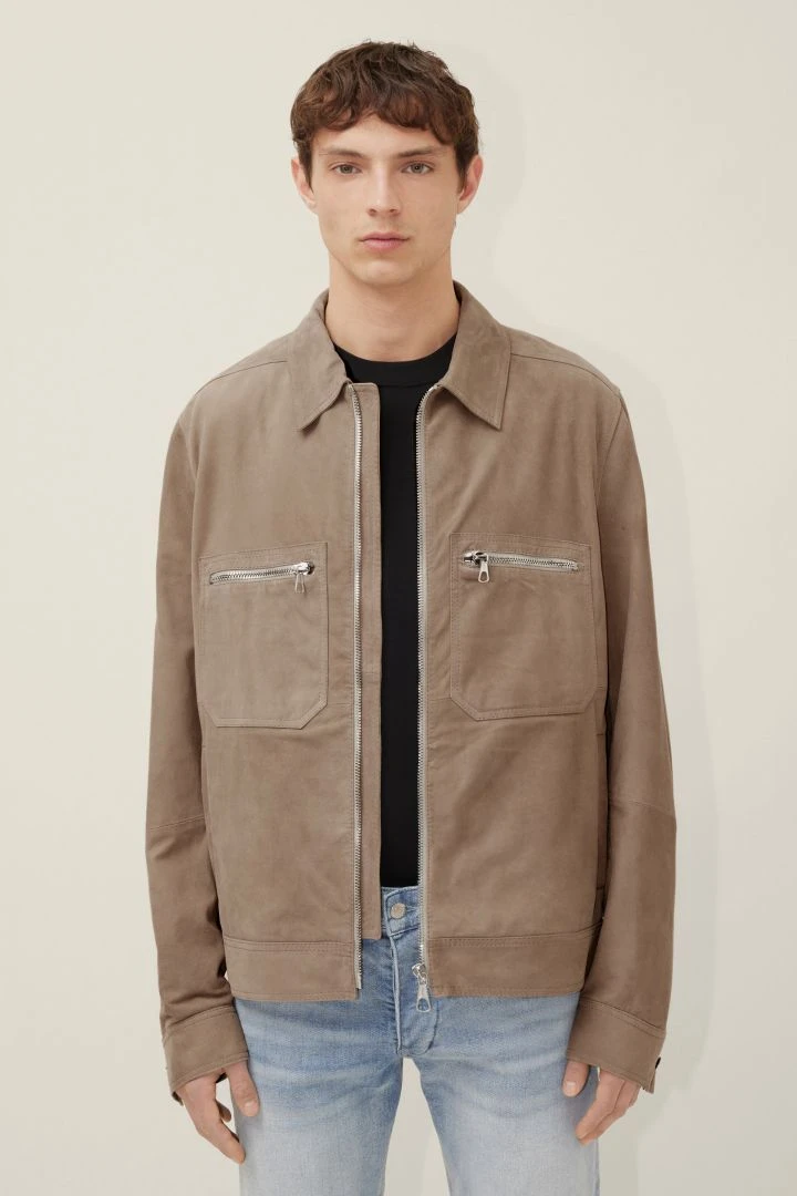 DRYKORN Lederjacke Braun 3 DRYKORN Lederjacke Braun