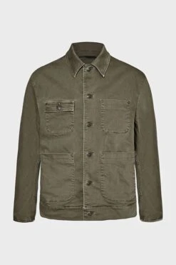 DRYKORN Denimjacke In Garment Dye Und Aufgesetzten Taschen Grün -Drykorn Geschäft 10 44 270078 44782 MALONA 2100 07 85b431631fcffe9246dcafd217286f356e5f9efb 720x1080