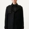 DRYKORN Trenchcoat In Winterlichem Woll-Mix Schwarz -Drykorn Geschäft 10 45 120010 45108 SKOPJE 1000 01 101d2caeb83692ff656376eeaae5cb2ab511ddd2 720x1080