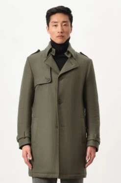 DRYKORN Trenchcoat In Winterlichem Woll-Mix Grün 10 DRYKORN Trenchcoat In Winterlichem Woll-Mix Grün -Drykorn Geschäft 10 45 120010 45108 SKOPJE 2100 01 c25160391aff597cd7fff2145bf866aa1d44ef99 720x1080