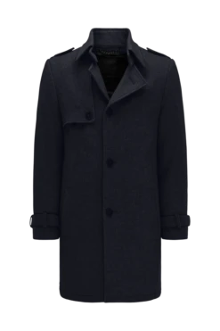 DRYKORN Trenchcoat In Winterlichem Woll-Mix Blau -Drykorn Geschäft 10 45 120010 45108 SKOPJE 3003 07 d1ab0e3b7f7dd81adfbc150d3b1812ddb6fd33f6 720x1080