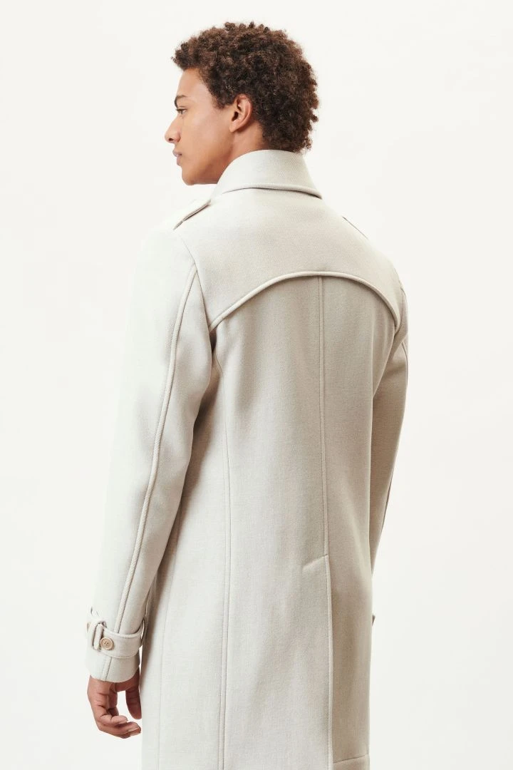 DRYKORN Trenchcoat In Winterlichem Woll-Mix Braun 5 DRYKORN Trenchcoat In Winterlichem Woll-Mix Braun - Image 3