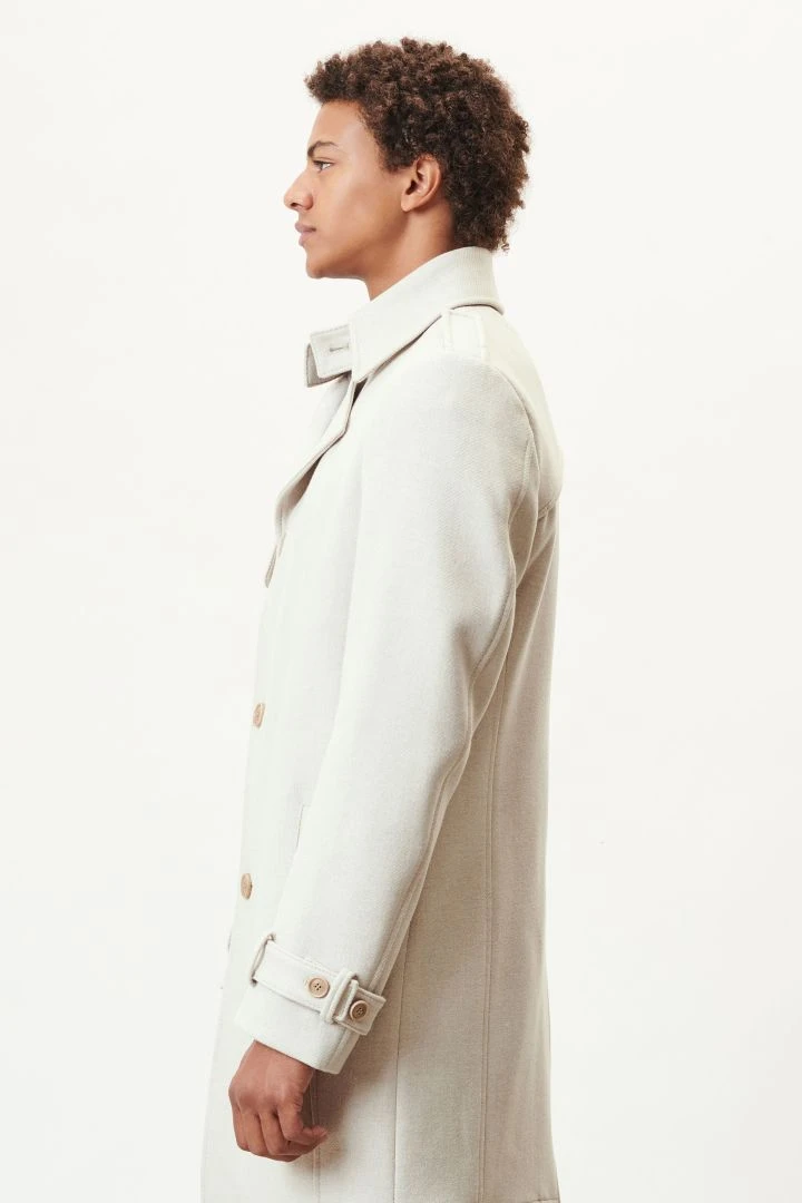 DRYKORN Trenchcoat In Winterlichem Woll-Mix Braun 6 DRYKORN Trenchcoat In Winterlichem Woll-Mix Braun - Image 4