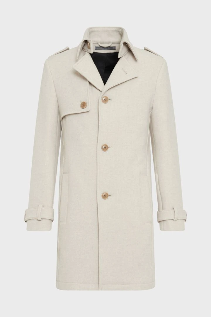 DRYKORN Trenchcoat In Winterlichem Woll-Mix Braun 9 DRYKORN Trenchcoat In Winterlichem Woll-Mix Braun - Image 7